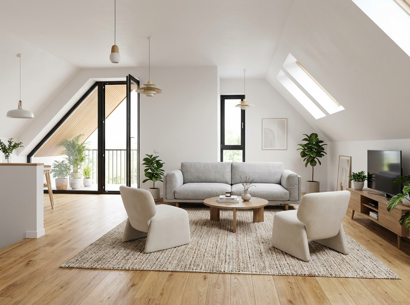 Vila premium stil scandinav la 500 m de Bucuresti.