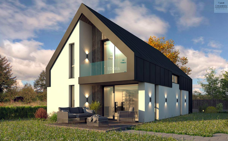 Vila premium stil scandinav la 500 m de Bucuresti.