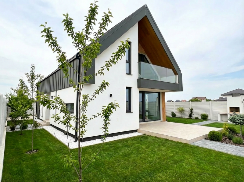 Vila premium stil scandinav la 500 m de Bucuresti.