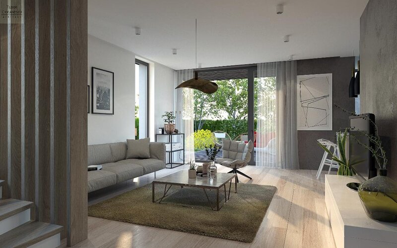 Vila premium stil scandinav la 500 m de Bucuresti.