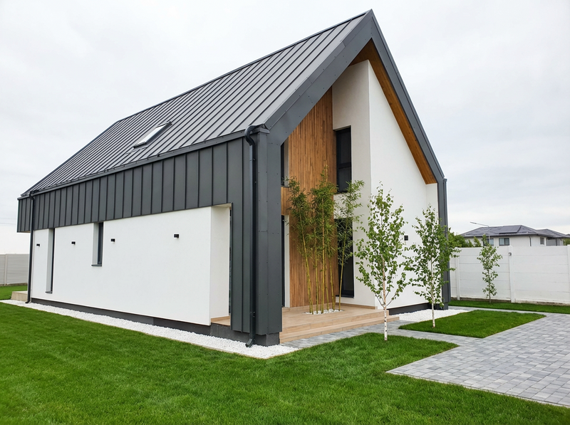 Vila premium stil scandinav la 500 m de Bucuresti.